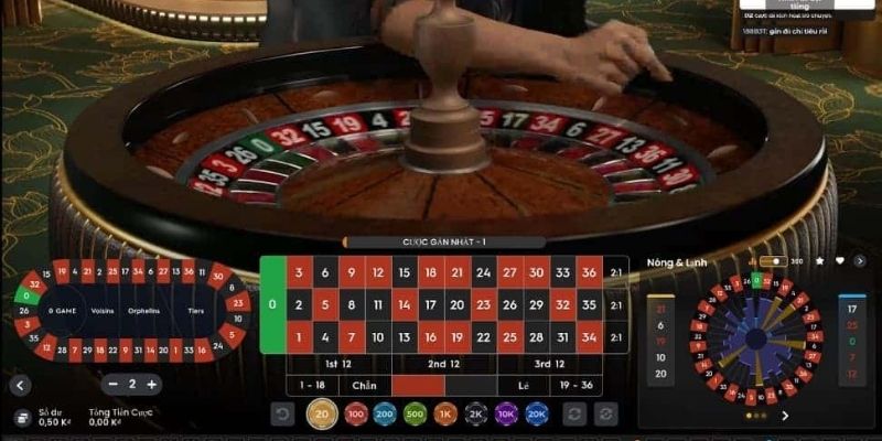 Roulette 888B: Trò chơi Cò quay trực tuyến siêu giải trí 2025 6 Chiến thuật cược gấp thếp
