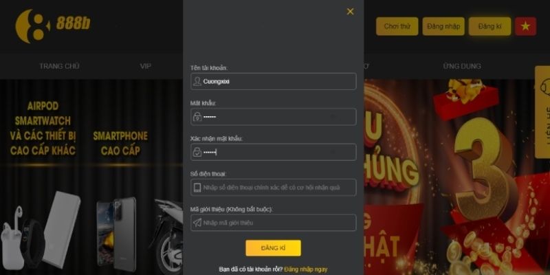 Đăng nhập 888B: Vài bước đơn giản truy cập tài khoản cá cược 4 Cách đăng nhập 888b cho người mới trên điện thoại